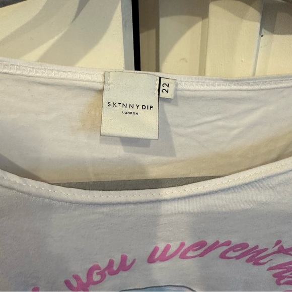 ASOS plus graphic cropped tee - Picture 3 of 3